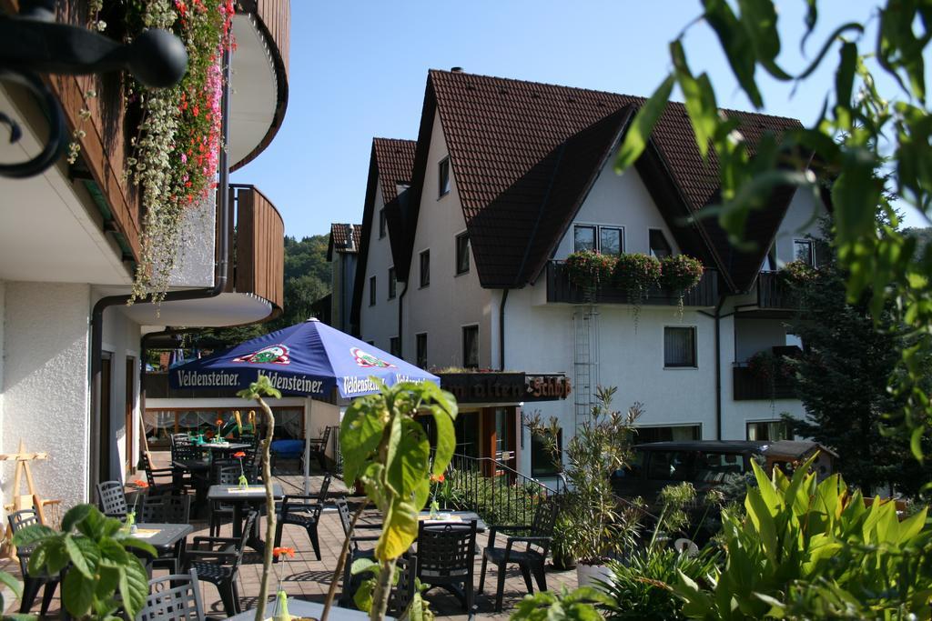Landidyll Hotel Zum Alten Schloss كيرشنسيتنباخ المظهر الخارجي الصورة